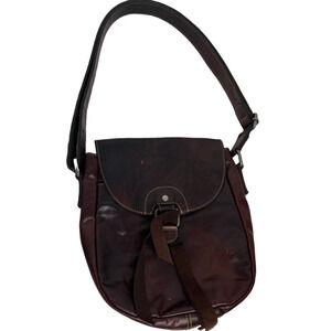 Jack George’s Genuine Distressed Leather Crossbody Purse Handbag